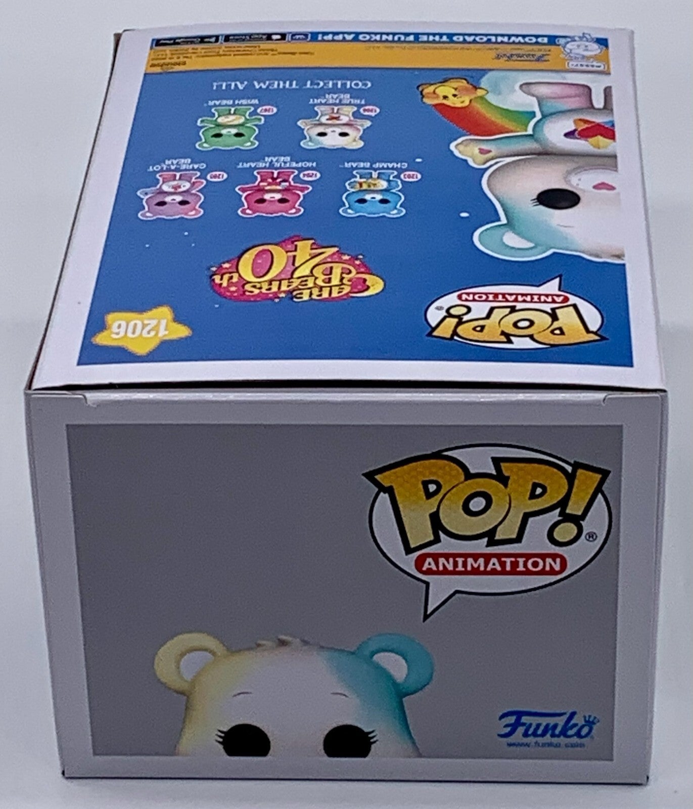 Care Bears 40th Anniversary True Heart Bear Pop #1206 Vinyl Figure Funko 2022