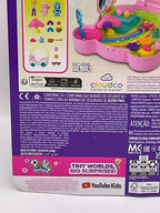 Polly Pocket Care Bears Compact Play Set Mattel 2024 2 Bears 1 Doll, Accessories