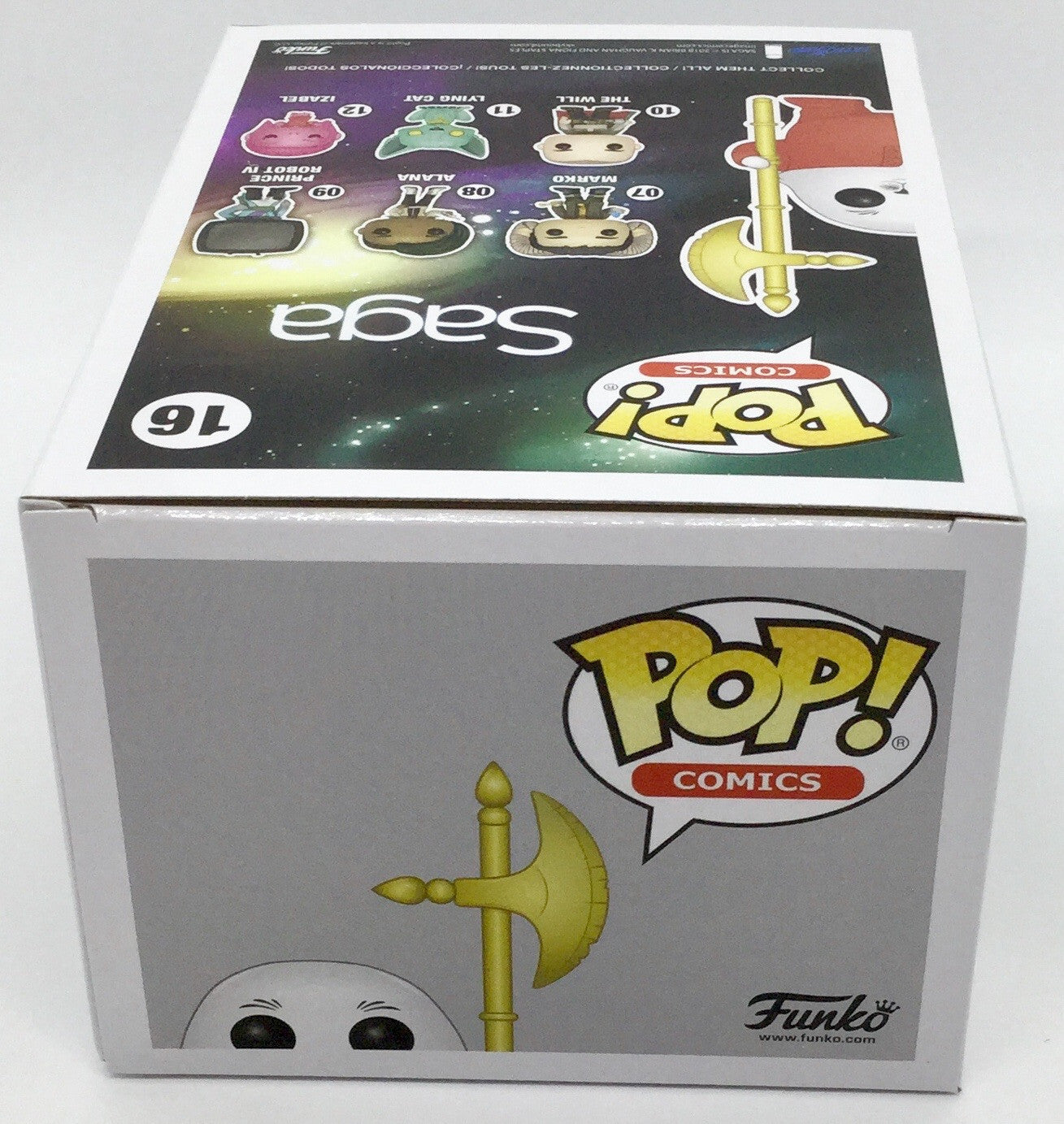 Ghus in Pajamas Pop #16 Saga Flocked 2018 SDCC Exclusive Limited in Protector