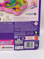 Polly Pocket Care Bears Compact Play Set Mattel 2024 2 Bears 1 Doll, Accessories