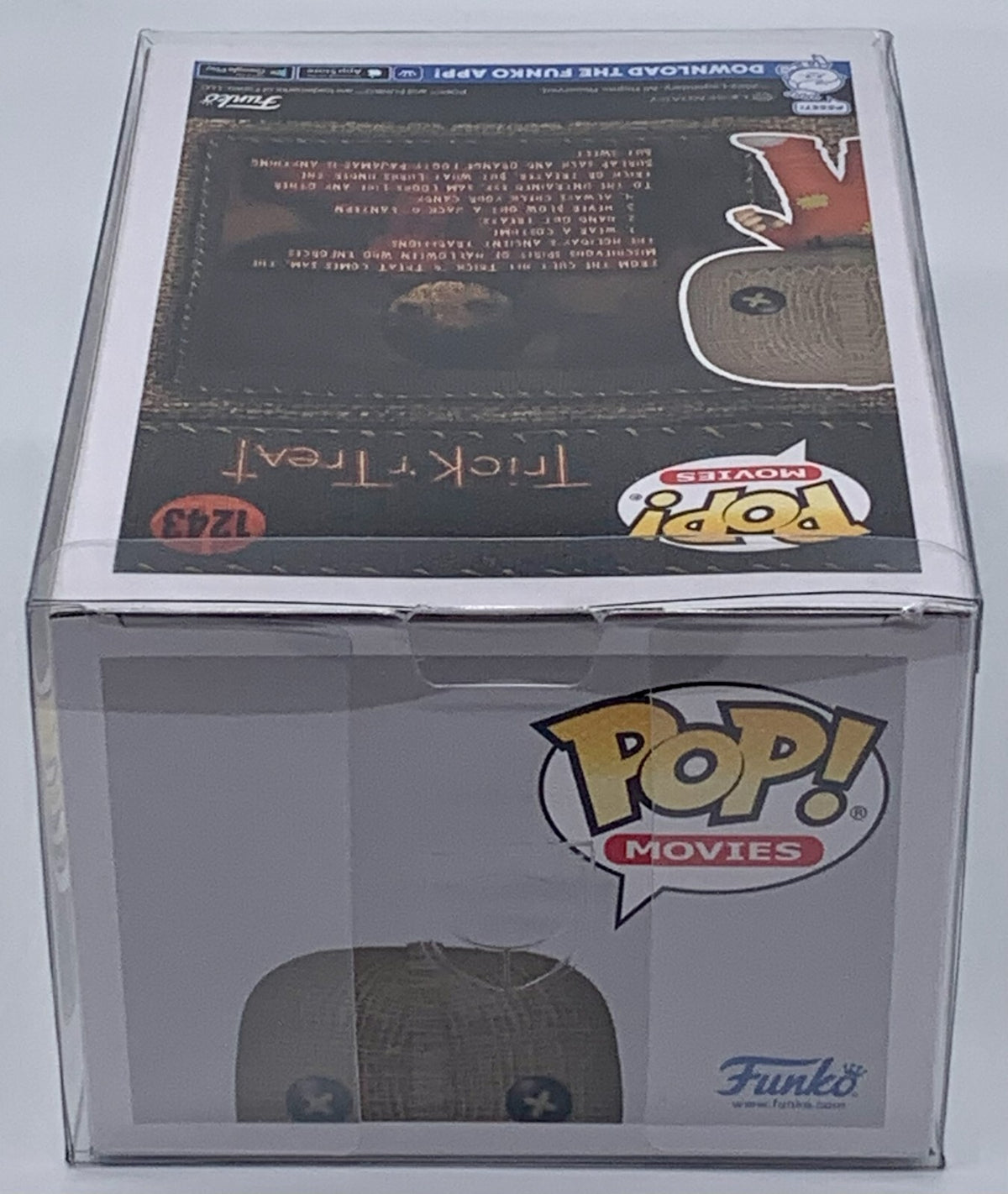 Sam Pop #1243 Trick ‘r Treat Funko Pop Exclusive 2022 in Pop Protector