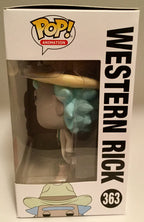 Western Rick Pop #363 Western Morty Pop #364 Vaulted 2018 SDCC in Protectors