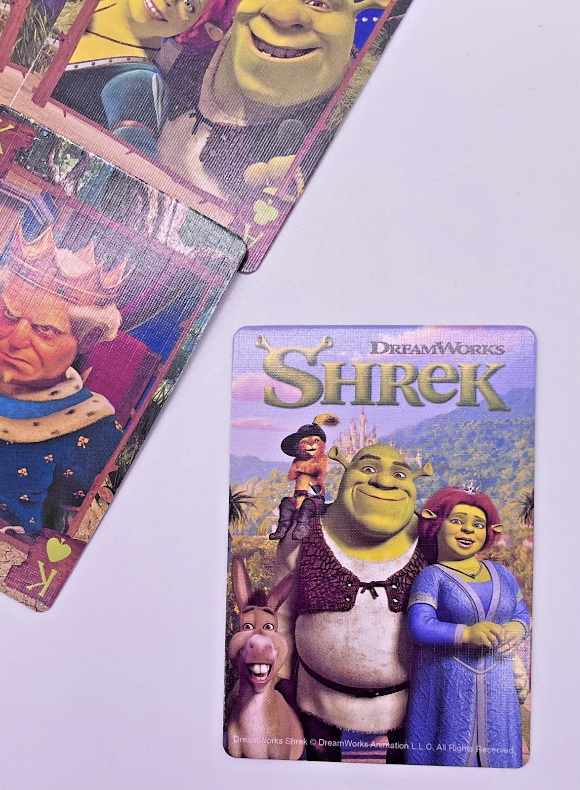 Shrek Playing Cards Dreamworks Aquarius Standard Sized Deck Playing Cards Shrek