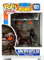 Godzilla vs Kong - Kong with Battle Axe Pop #1021  Funko Pop Movies  2021