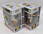 Mickey Mouse Pop #1486 + Minnie Mouse Pop #1485 Funko Halloween  2 Piece Set