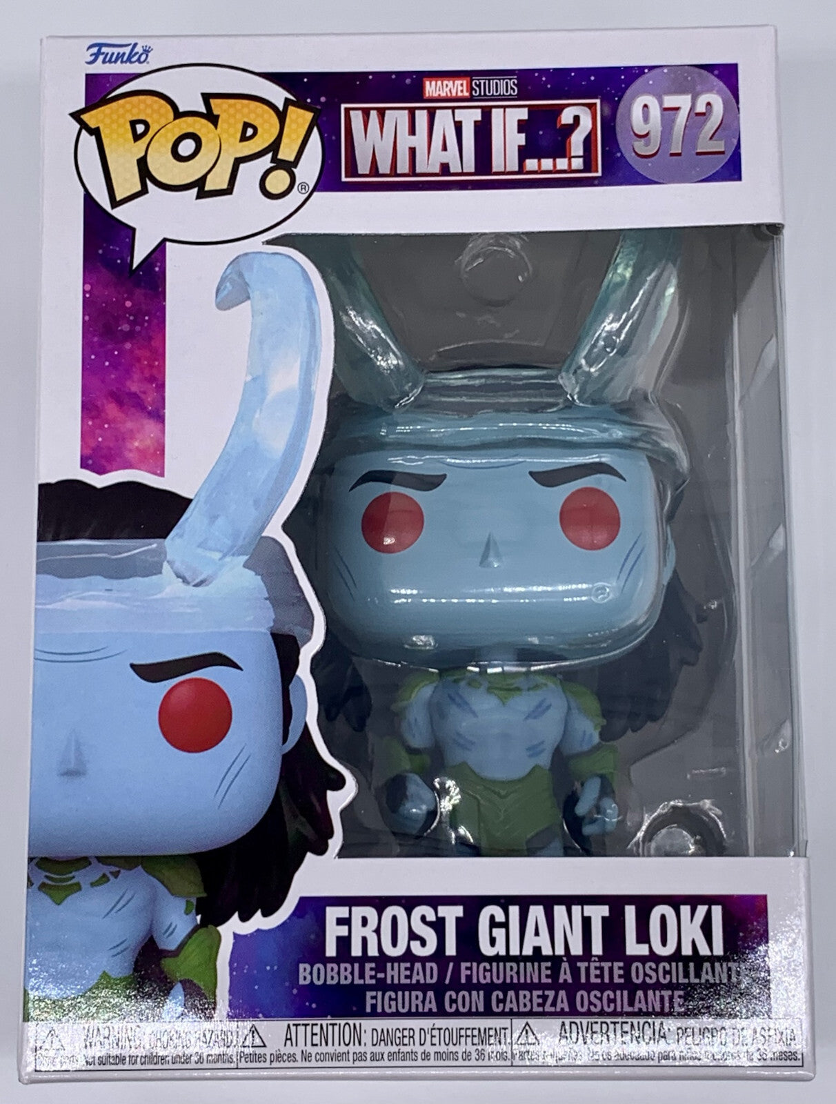 Frost Giant Loki Pop #972 Marvel Studios What If ? Funko Pop 2021