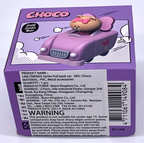 Line Friends Ride with Brown Pull Back Car - Choco Pull Back Car