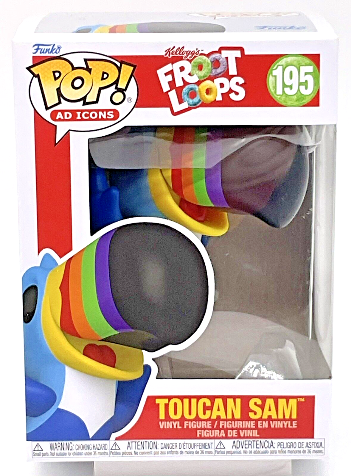 Toucan Sam Pop #195 Flying Kellogg’s Froot Loops Funko Pop Ad Icons 2023