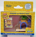 Spongebob with Gary and Pineapple House Funko Bitty Pop Towns 2024