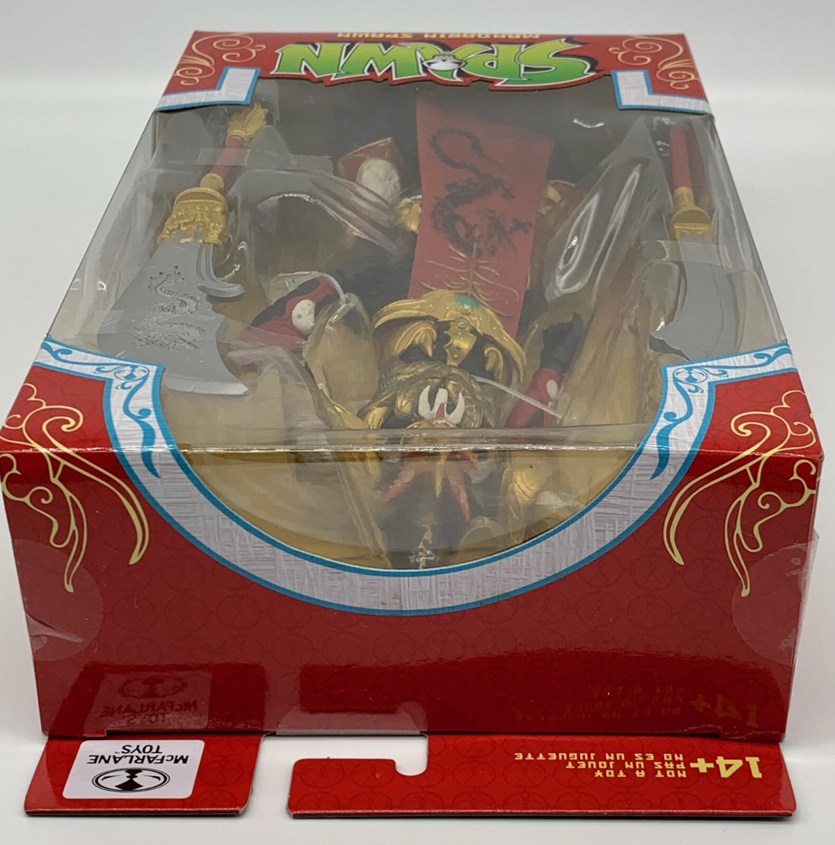 Spawn Mandarin Spawn Red Outfit 7-Inch Action Figure McFarlane Toys 2 Swords