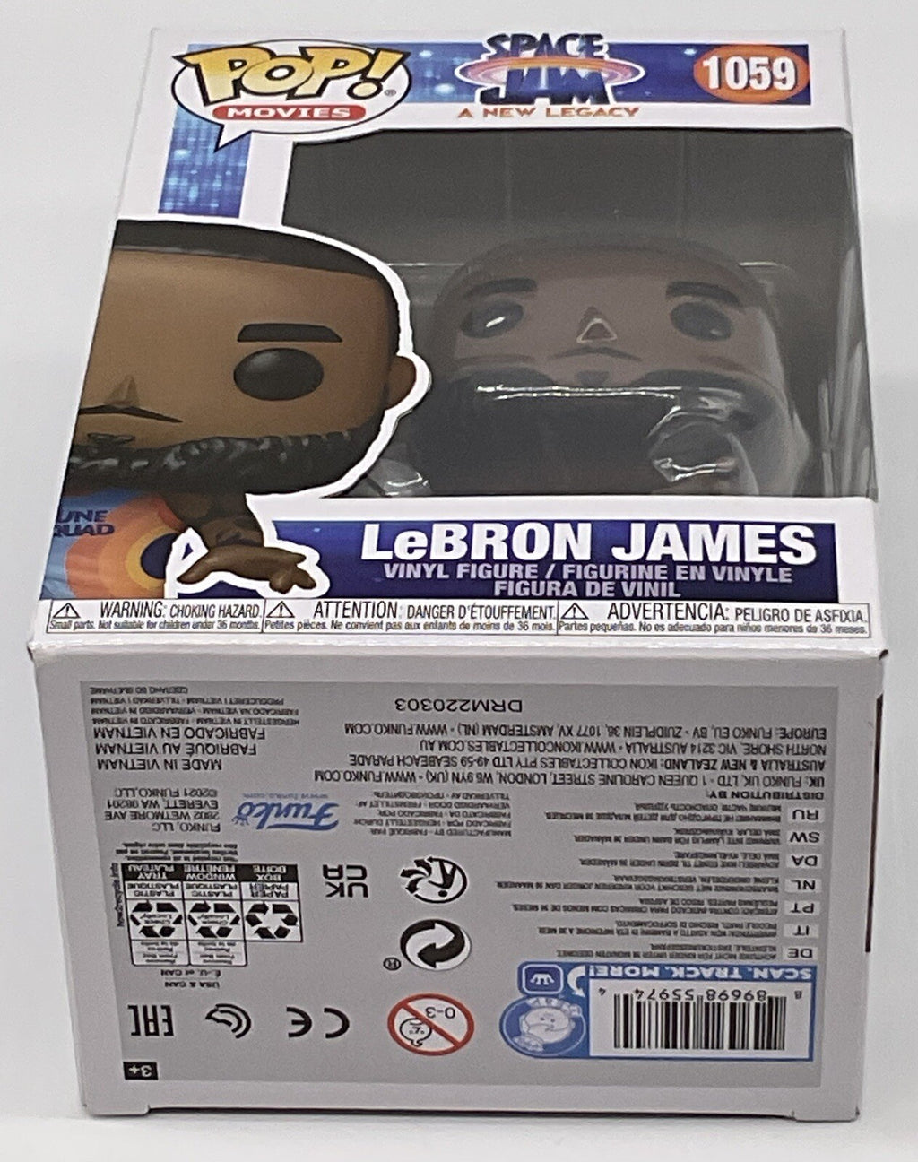 LeBron James Pop #1059 Space Jam A New Legacy Funko Pop 2021 Pop Movies
