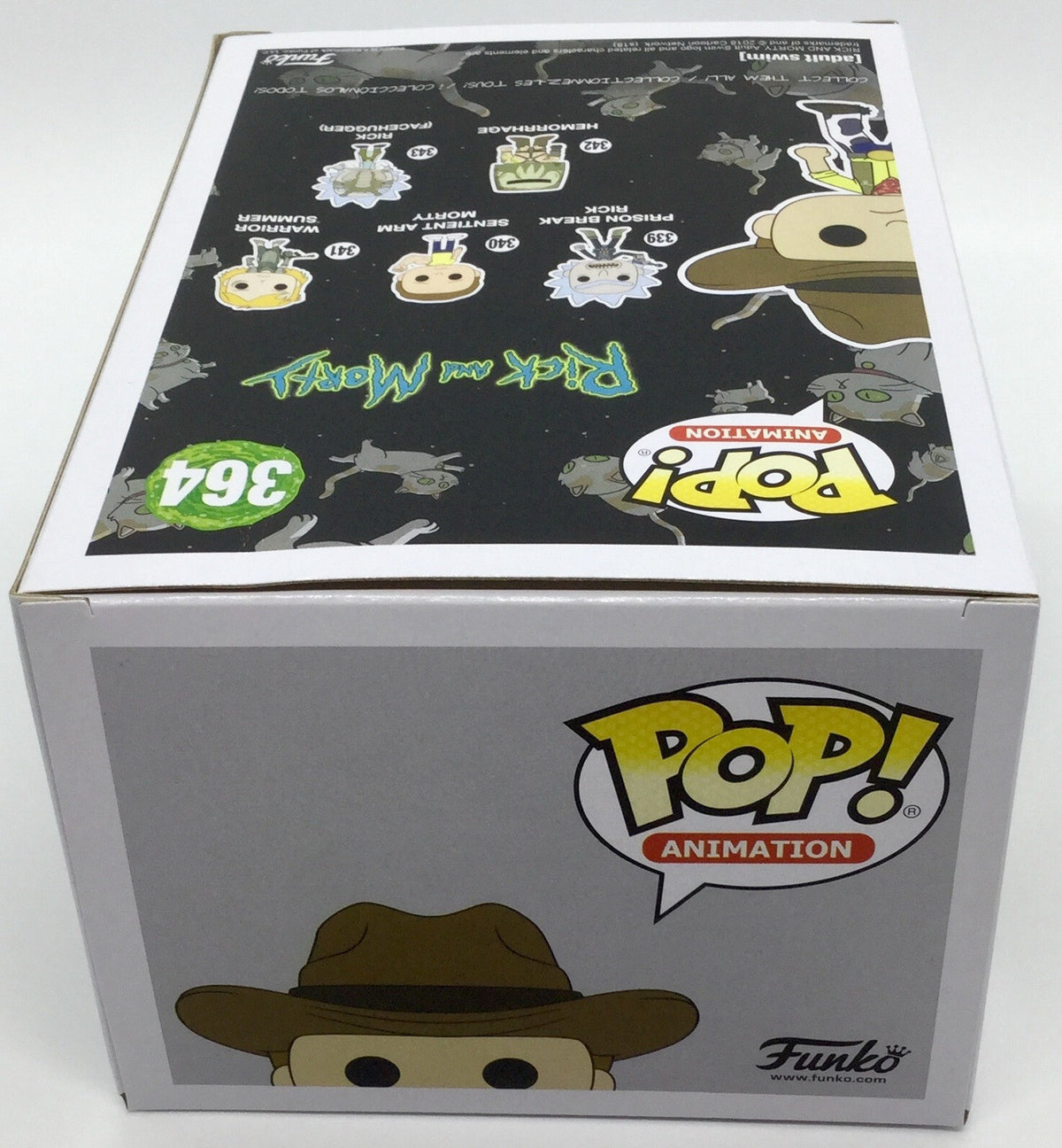 Western Rick Pop #363 Western Morty Pop #364 Vaulted 2018 SDCC in Protectors