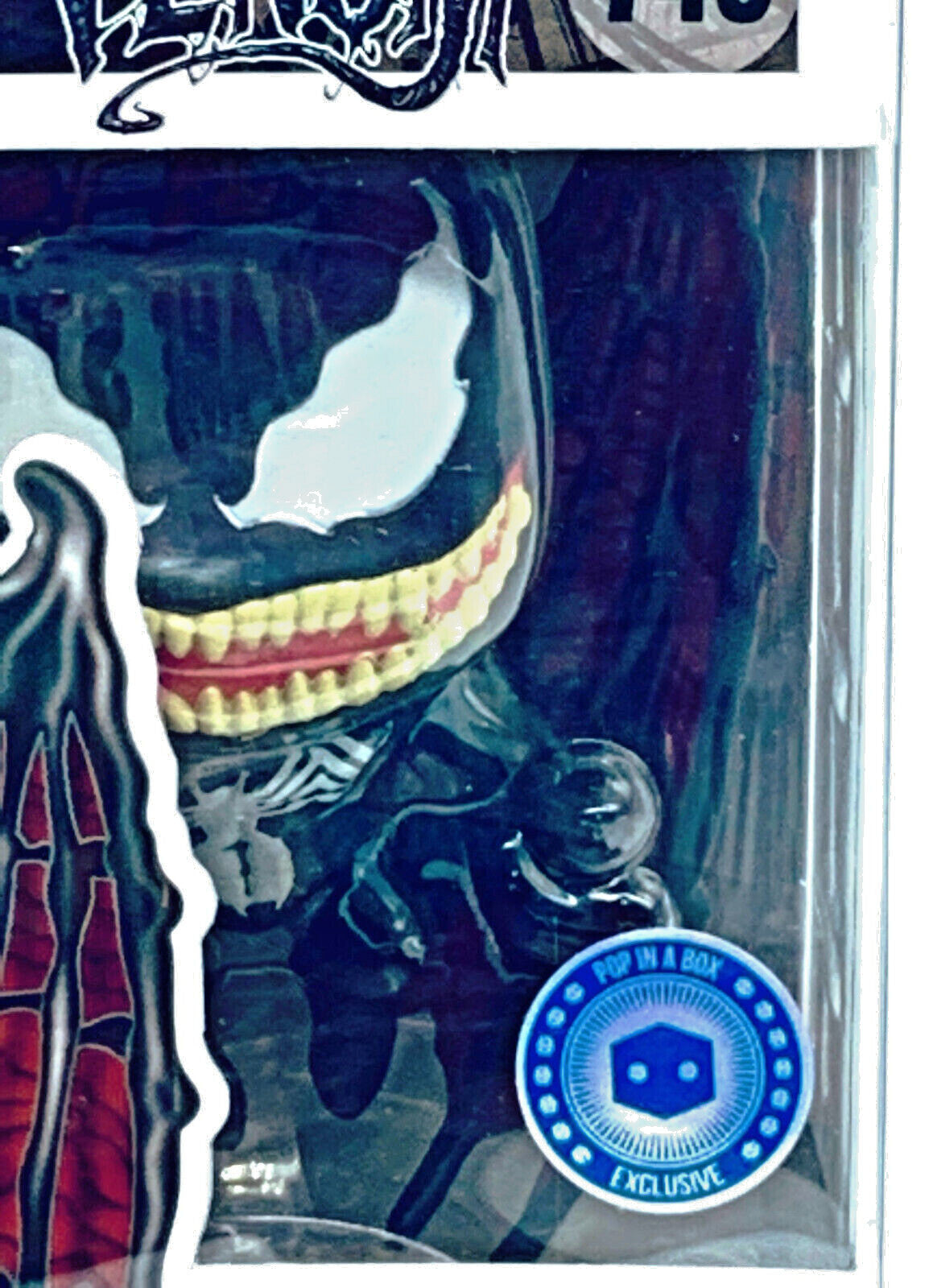 Venom Pop #749 Marvel Venom Funko PIB Exclusive in Pop Protector 2020