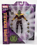Marvel Select Super Skrull Action Figure with Accessories Diamond Select Toys 7"