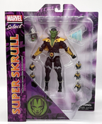 Marvel Select Super Skrull Action Figure with Accessories Diamond Select Toys 7"