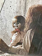 The Conjuring 500 Piece Puzzle Coffin Shaped Box includes Puzzle Art Poster