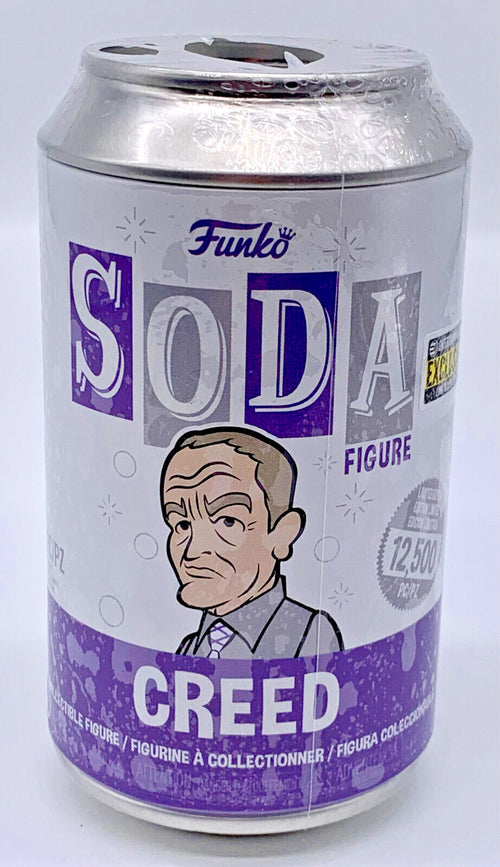 Creed The Office Funko Soda EE Exclusive Chance of Chase Sealed Can