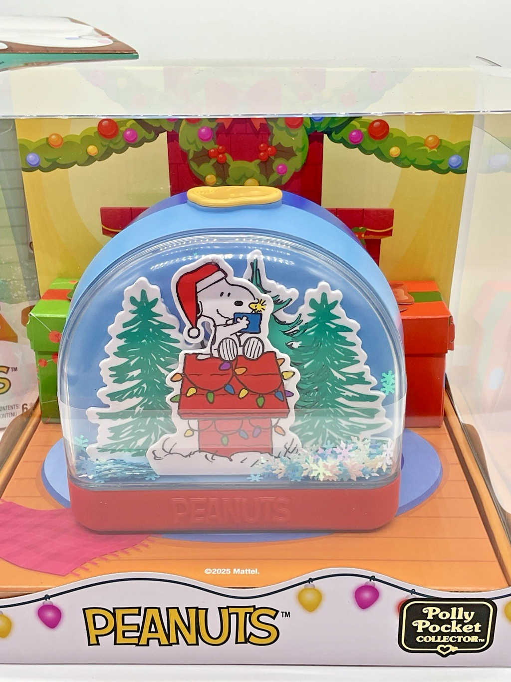 Polly Pocket Peanuts Compact Play Set Mattel Peanuts 75 Years Snoopy Woodstock