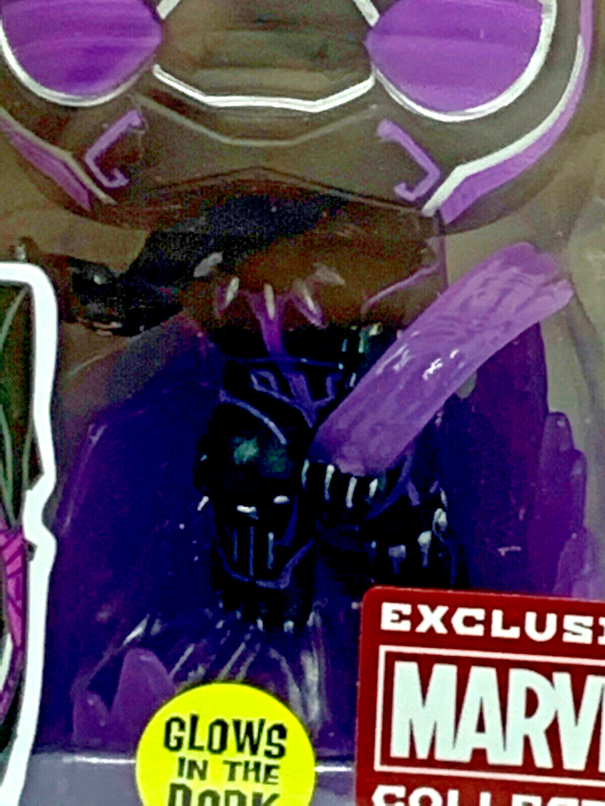 Black Panther Pop #612 Glow Marvel Collector Corps Exclusive in Protector Funko