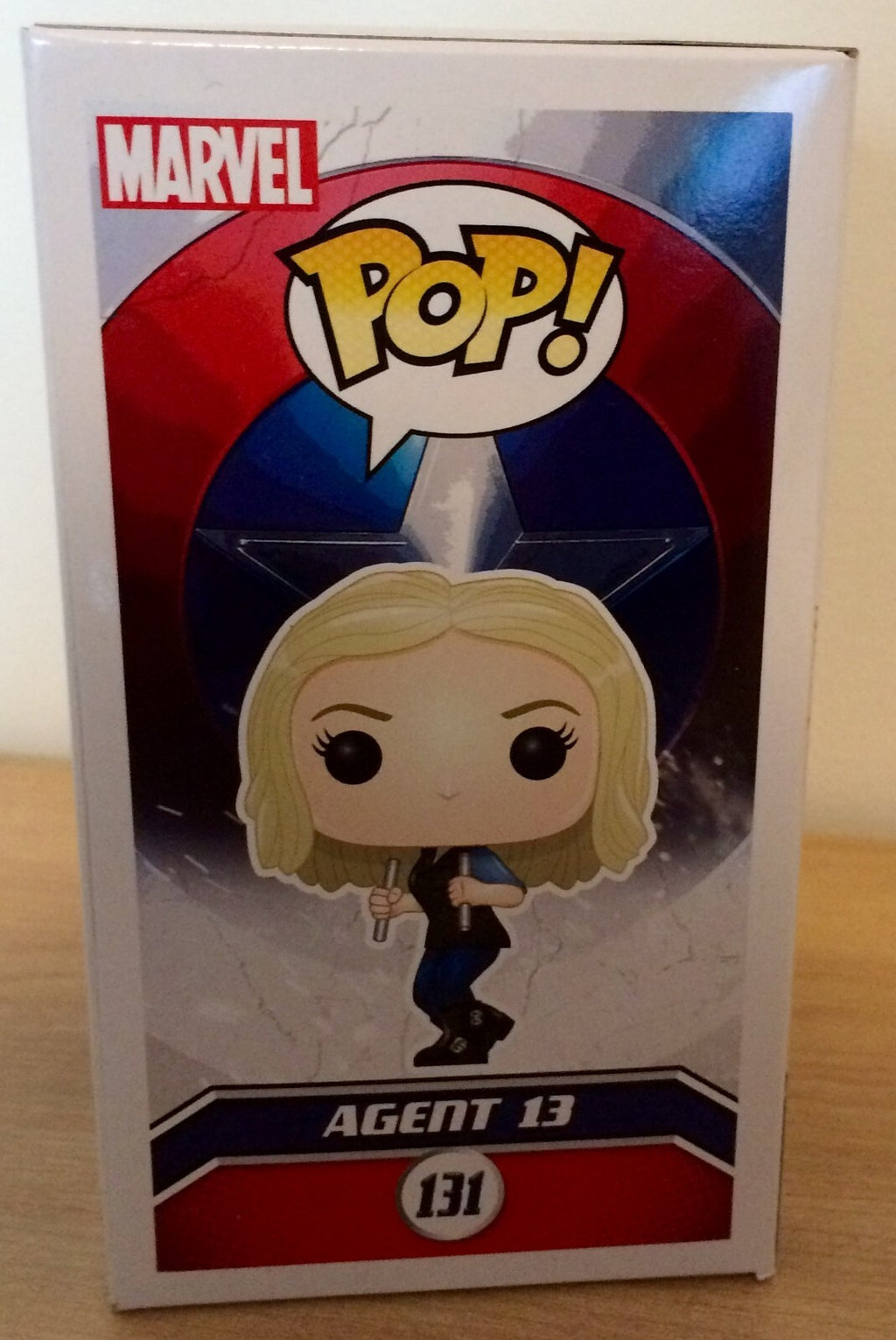 Agent 13 Pop #131 Marvel Captain America Civil War Funko Pop 2015 Vaulted