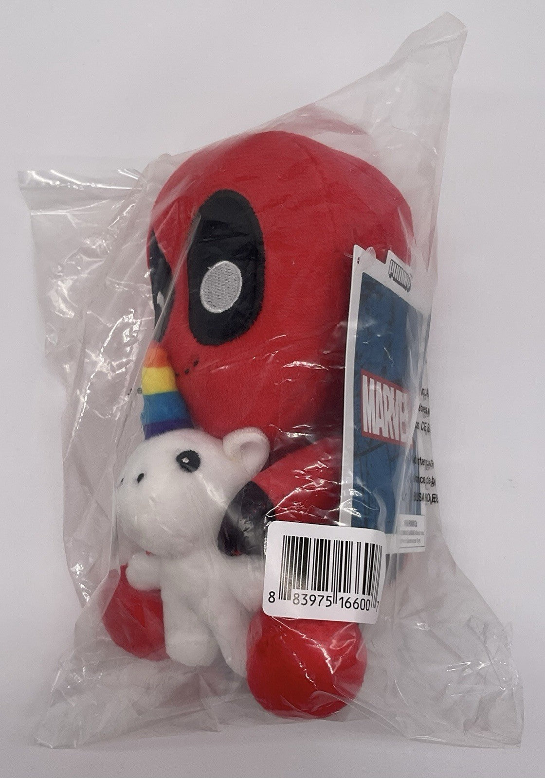 Deadpool With Unicorn Phunny Plush Marvel 6.75 inch Kid Robot Deadpool