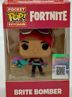 Fortnite Brite Bomber Funko Pocket Pop Keychain 2018