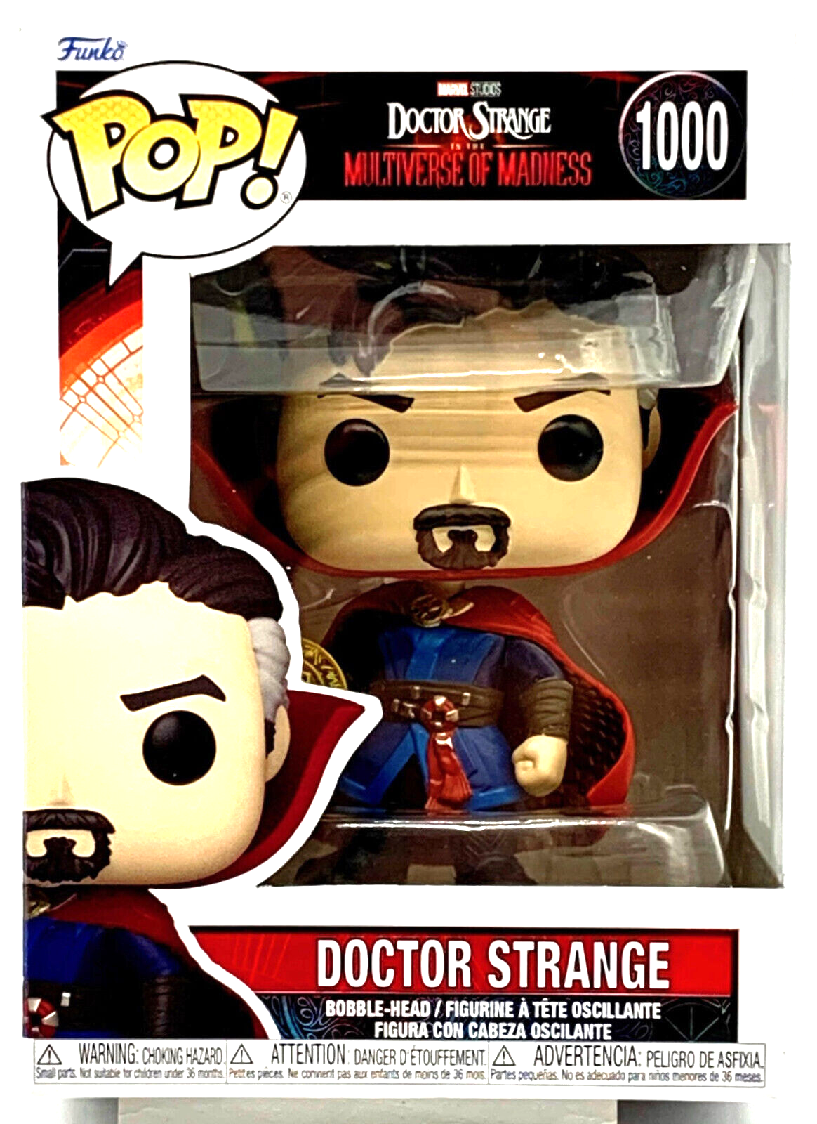 Doctor Strange Pop #1000 Multiverse of Madness Funko 2022 Marvel Studios