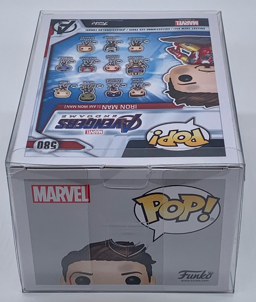 Iron Man (I am Iron Man) Pop #580 Glows Metallic PX Exclusive Funko 2020 Marvel