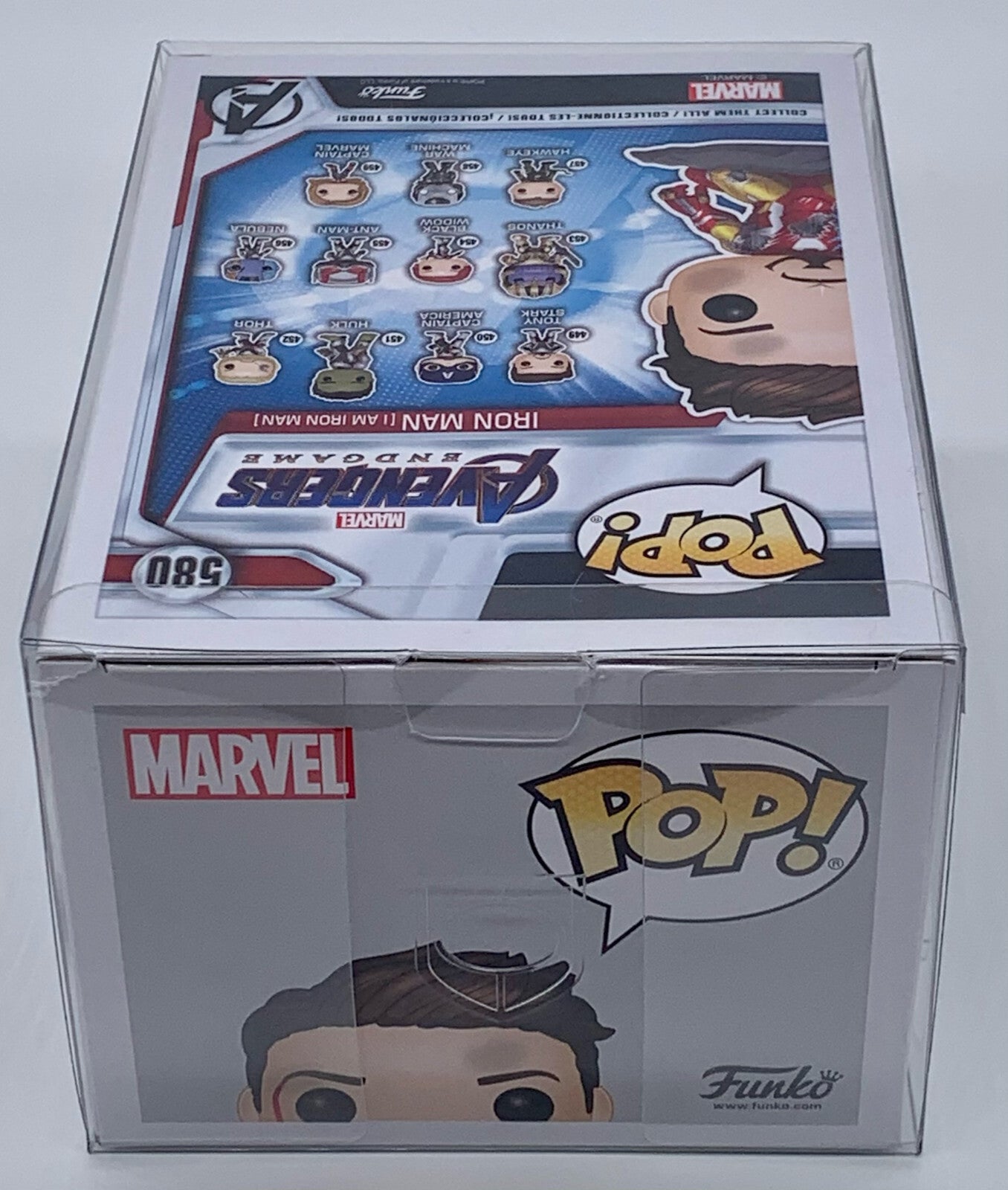 Iron Man (I am Iron Man) Pop #580 Glows Metallic PX Exclusive Funko 2020 Marvel