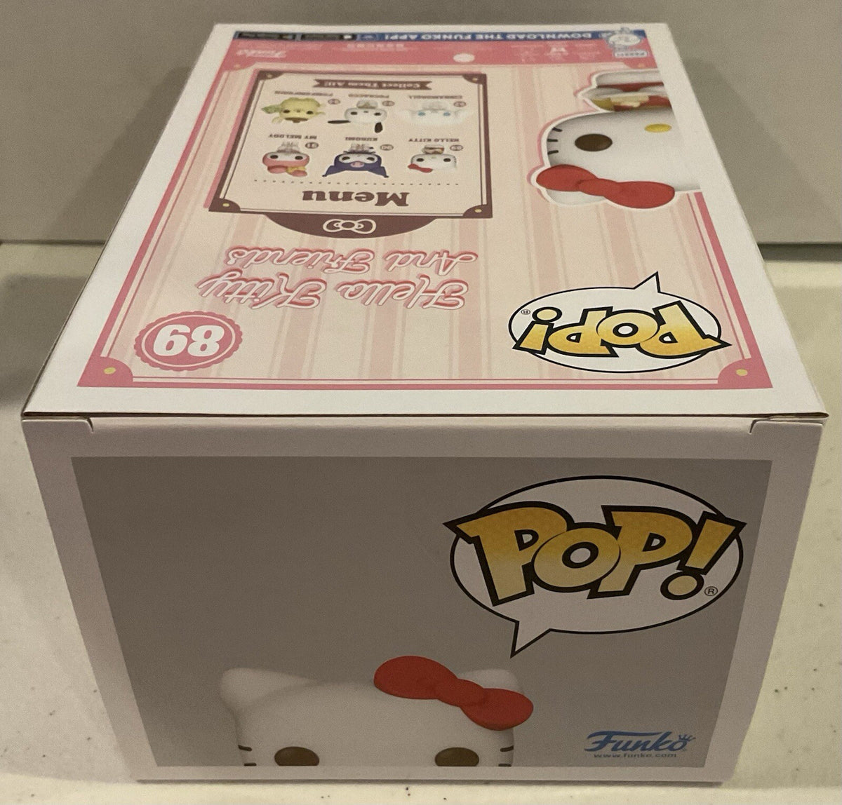 Hello Kitty Pop #89 Hello Kitty And Friends Funko 2024 Hello Kitty with Cake