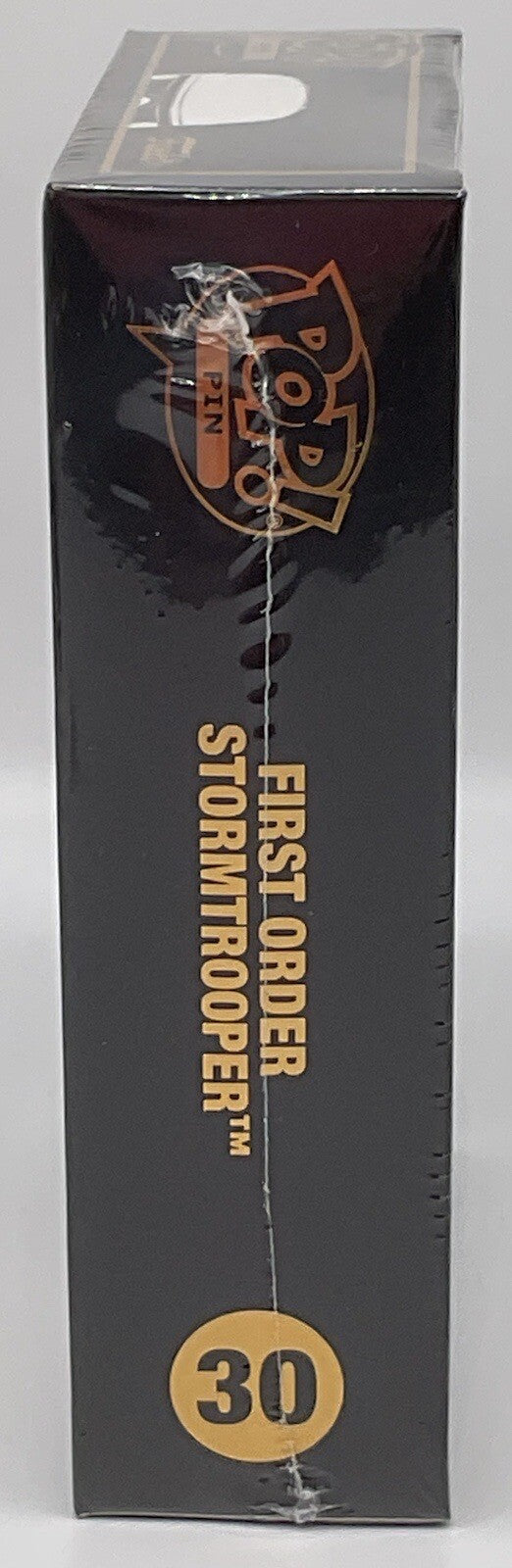 Star Wars First Order Stormtrooper Funko Pop Pin #30 Glows Large Enamel Pin 2022