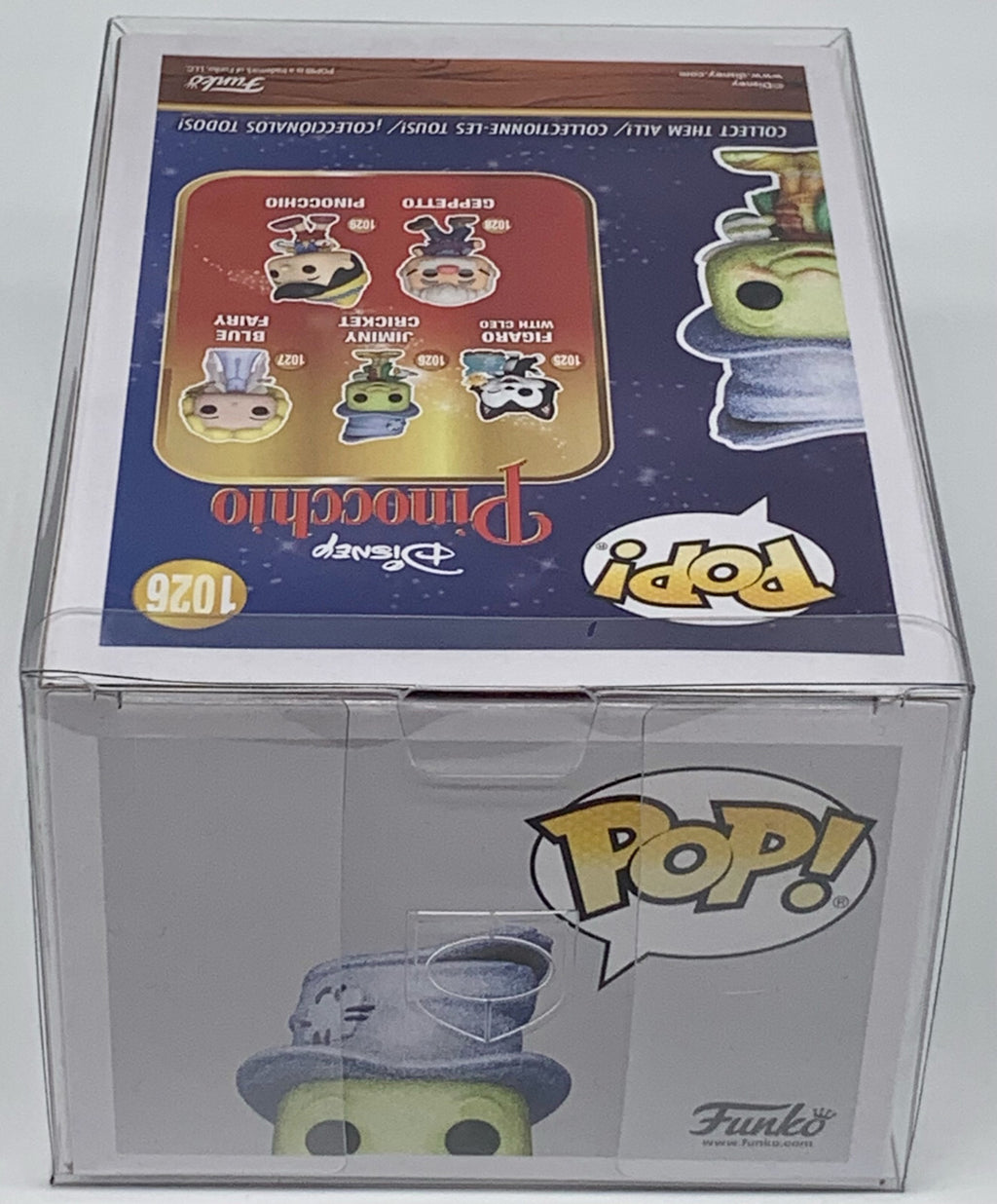 Jiminy Cricket Pop #1026 Disney Pinocchio Diamond Collection Funko Pop Protector