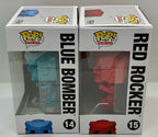 Rock Em Sock Em Robot Funko Pop Retro Toys 2 piece set Blue Bomber + Red Rocker