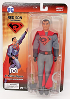 Red Son Superman 8” Action Figure MEGO 2021 DC World's Greatest Heroes