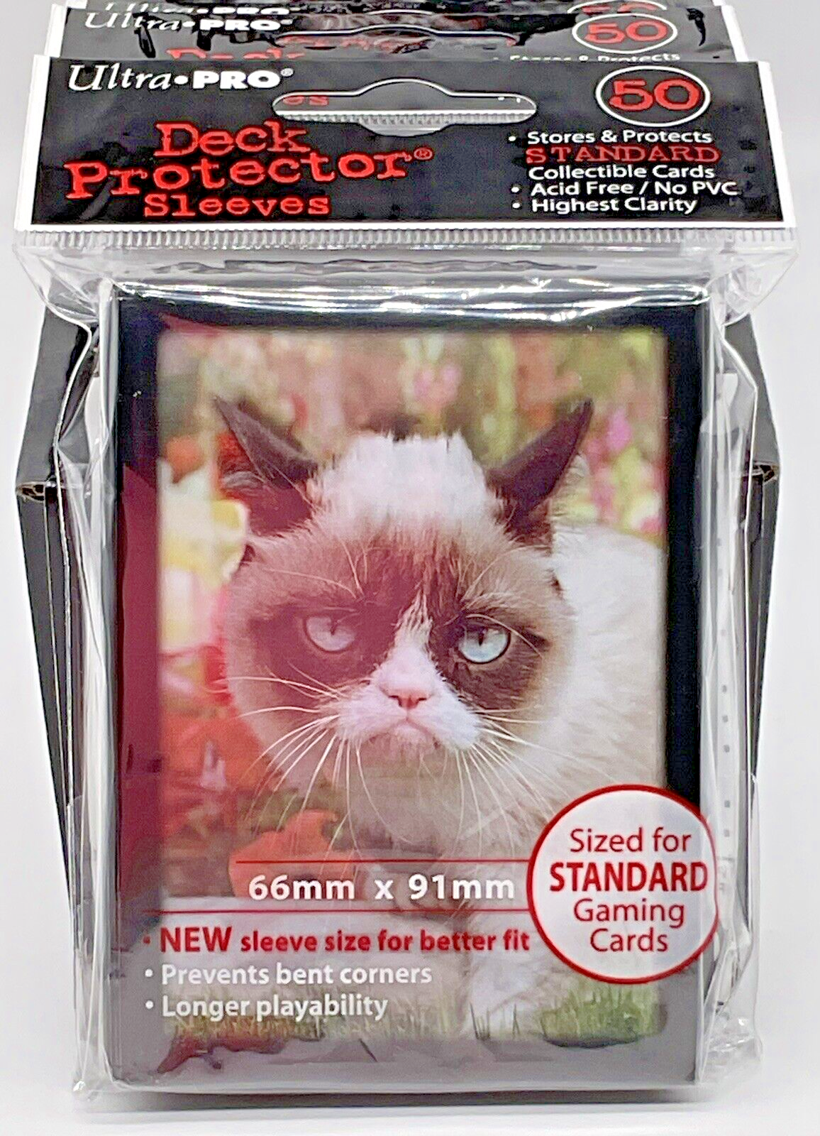 Grumpy Cat Ultra Pro Protector Series Deck Protector Sleeves Grumpy Cat 50ct