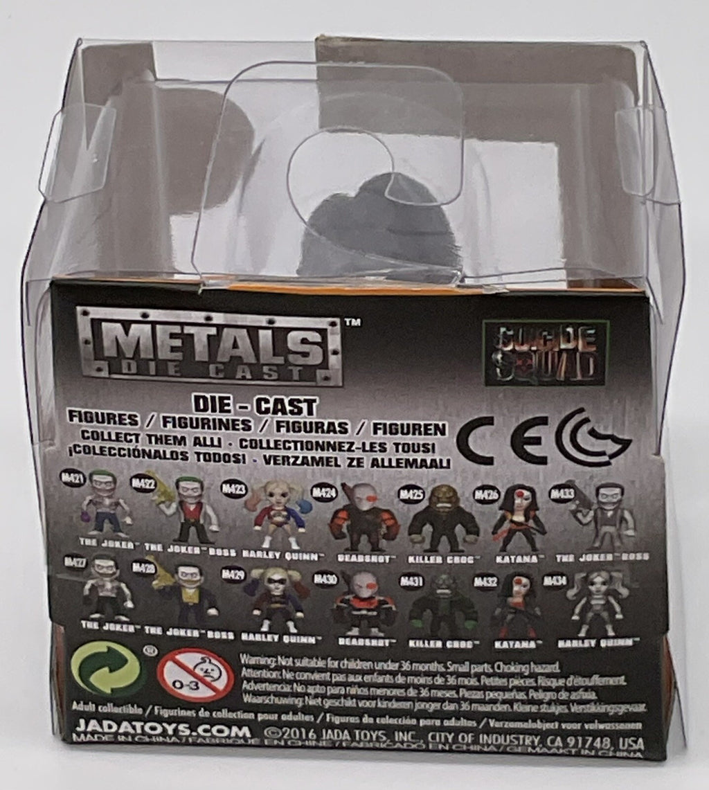 Katana Suicide Squad Metals Die Cast Figure 2 1/2in Jada Toys Heavy Die Cast Met