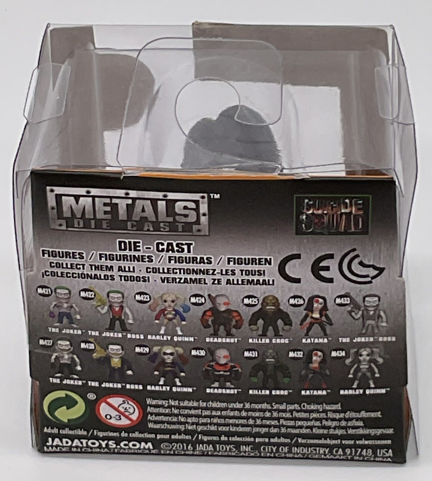 Katana Suicide Squad Metals Die Cast Figure 2 1/2in Jada Toys Heavy Die Cast Met