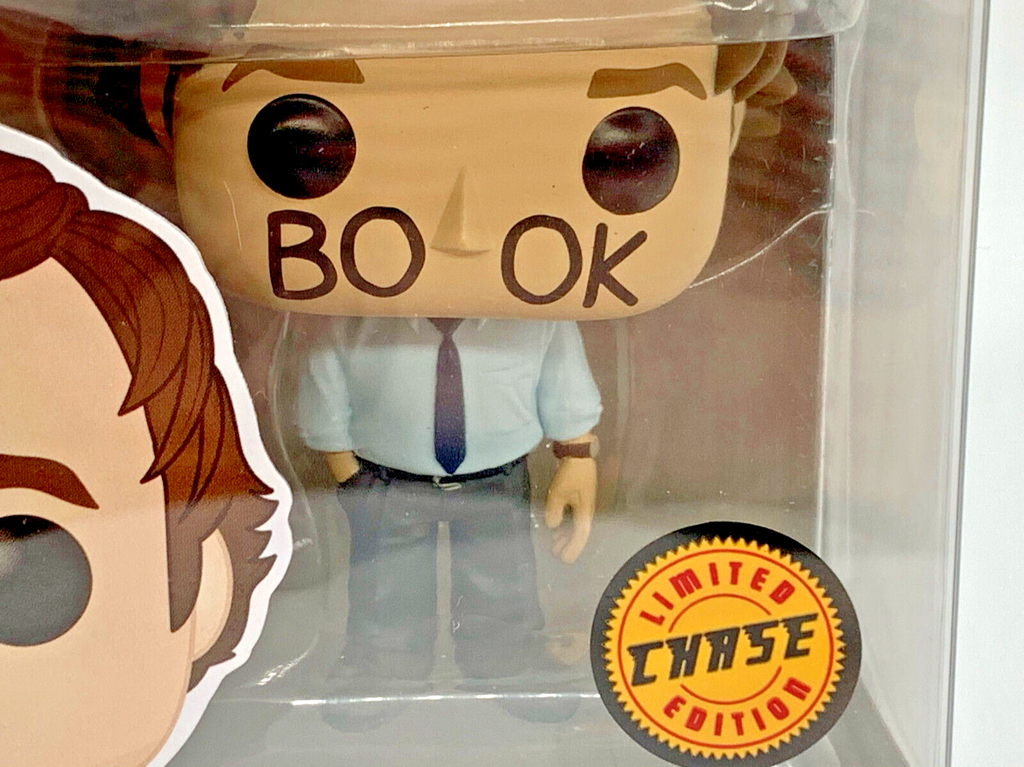 Jim Halpert Pop #870 The Office Chase Limited Edition Funko Pop 2019 Protector