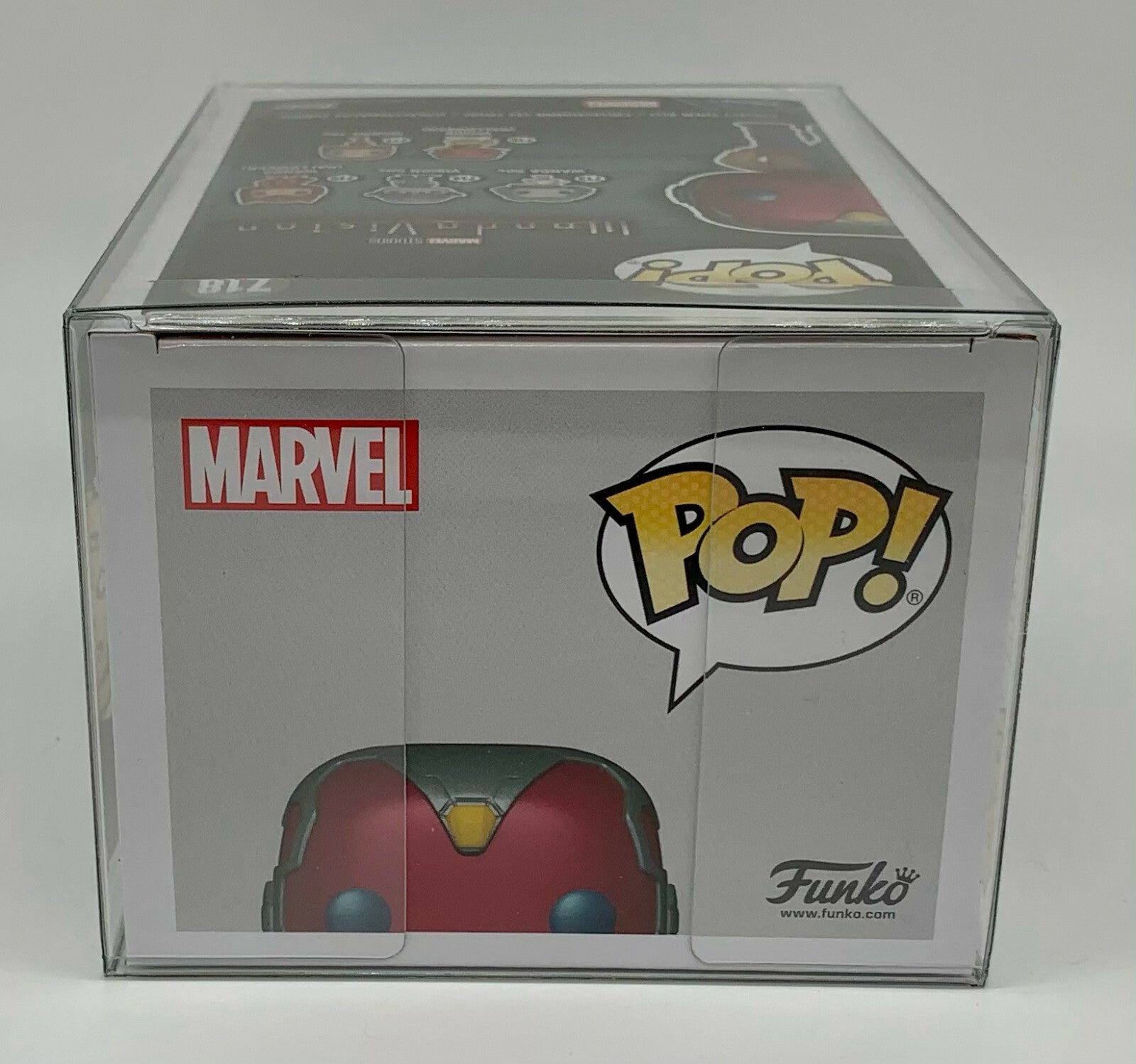 Vision 70's Pop #718 Wanda Vision Funko Pop Gamestop Exclusive in Protector 2021