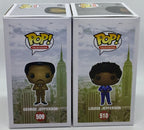 George Jefferson Pop #509 and Louise Jefferson Pop #510 Set Funko 2018 Vaulted