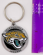Jacksonville Jaguars NFL Key Chain Metal - NFL Logo Key Chain