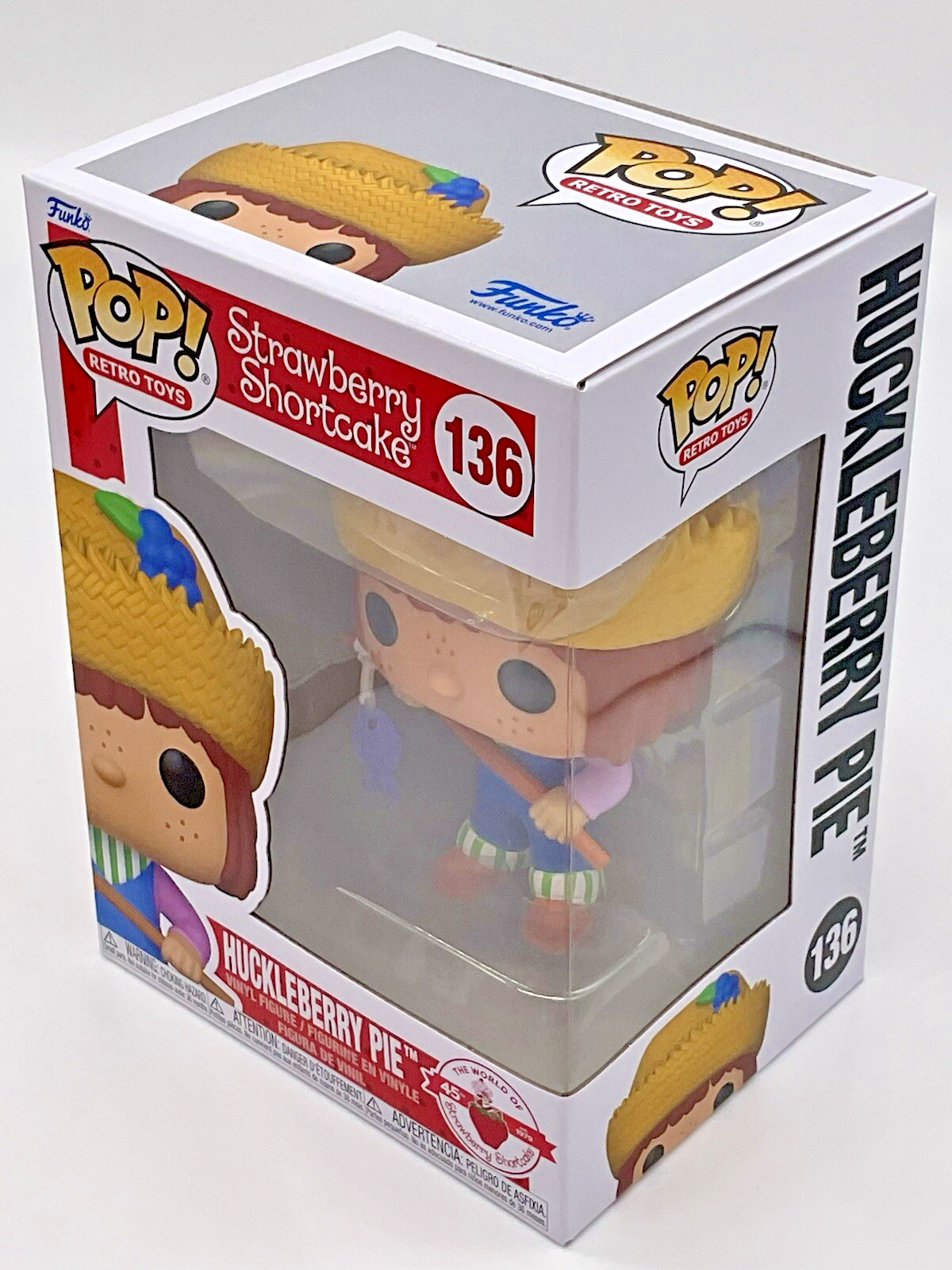 Strawberry Shortcake Huckleberry Pie Pop #136 Funko Pop Retro Toys 2024