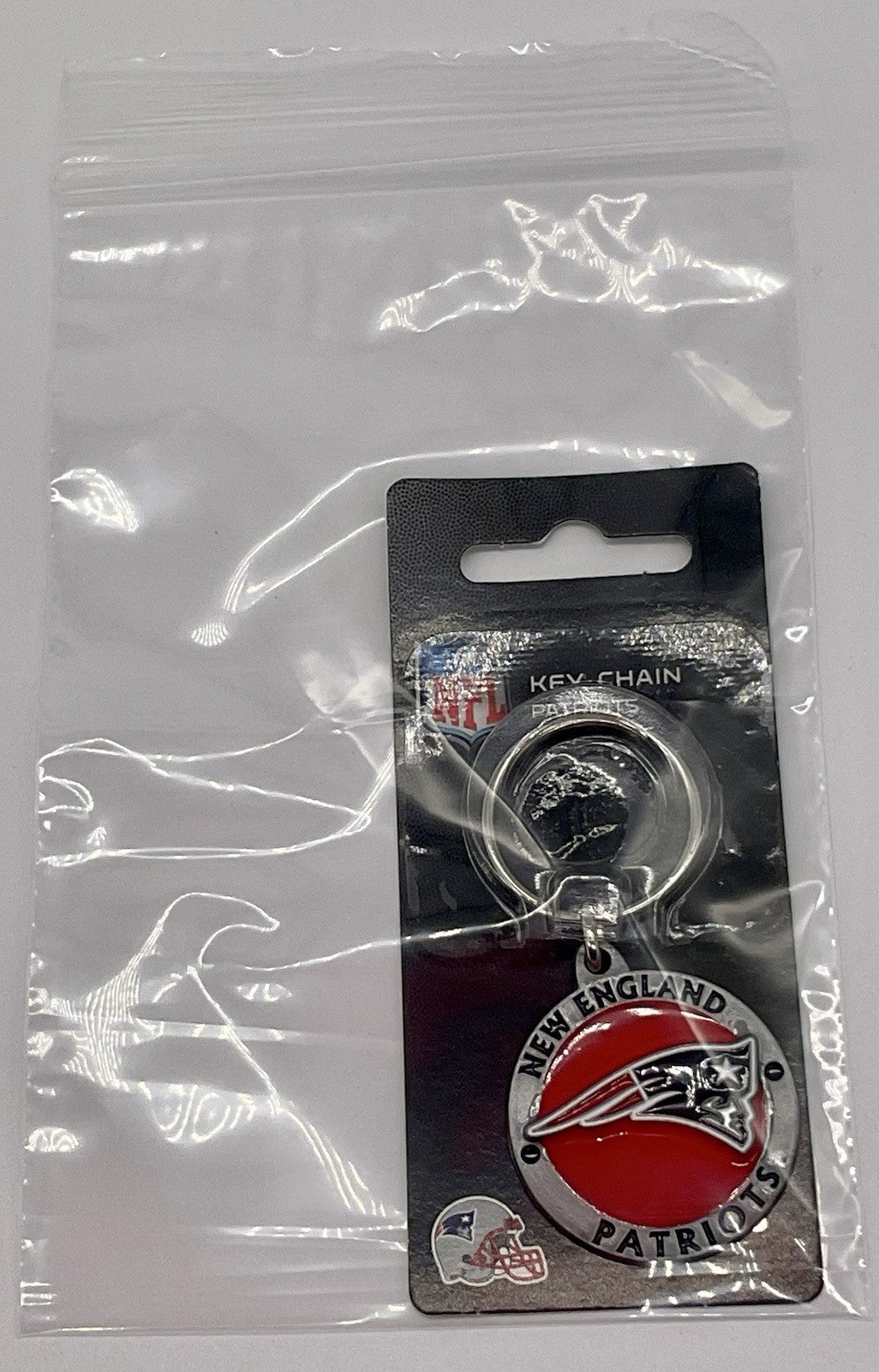 NFL New England Patriots Key Chain Metal - NFL Logo Key Chain