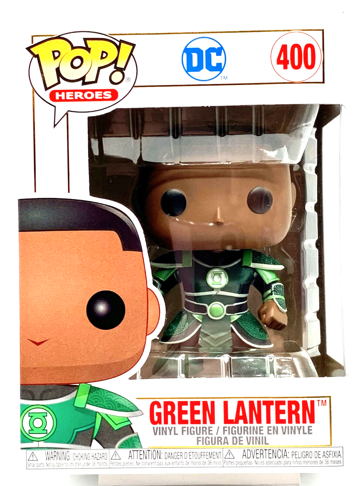 Green Lantern Pop #400 DC Comics Imperial Palace Funko Heroes Minor Box Damage
