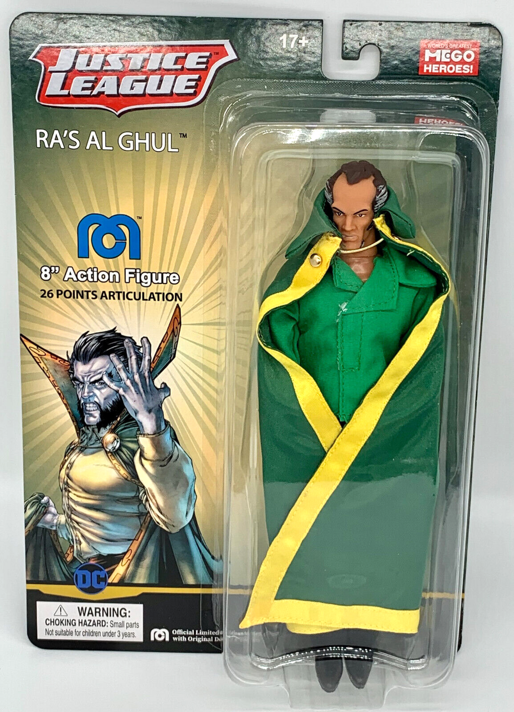 Ra's Al Ghul MEGO 8 inch Action Figure MEGO DC Justice League MEGO Heroes