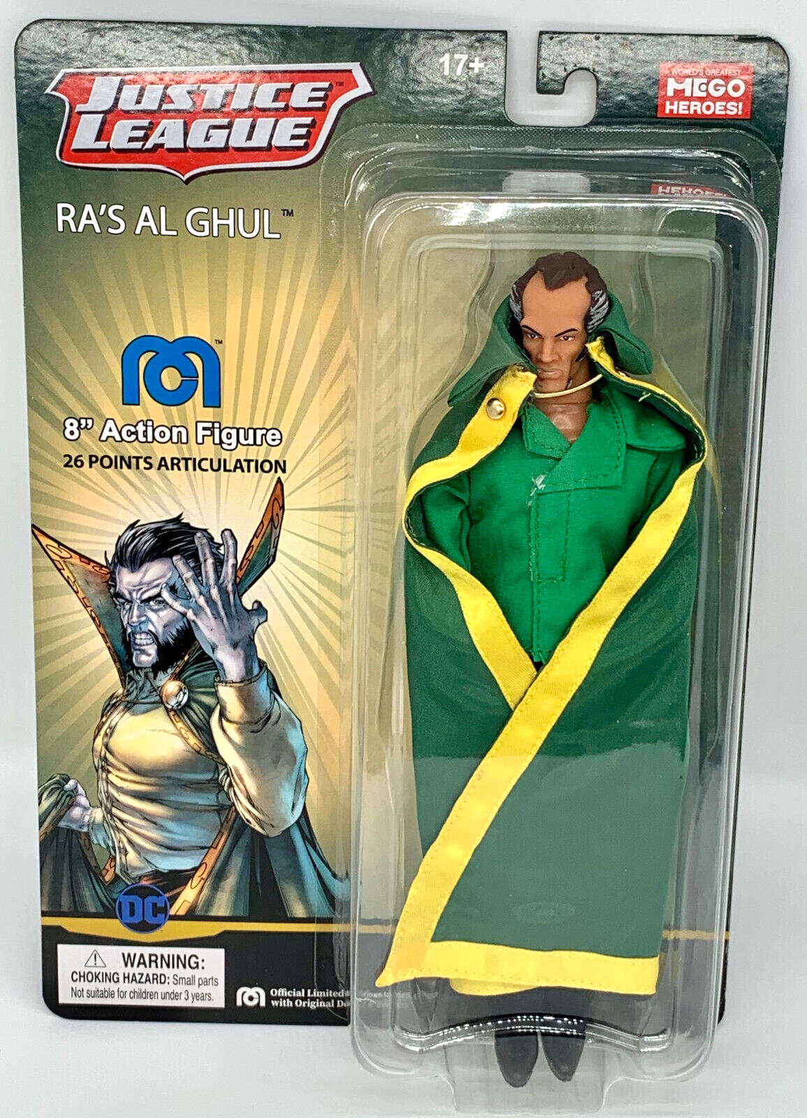 Ra's Al Ghul MEGO 8 inch Action Figure MEGO DC Justice League MEGO Heroes