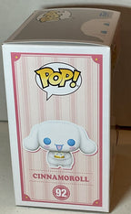 Cinnamoroll Pop #92 Hello Kitty And Friends Funko Pop 2024 Cinnamoroll with Cake