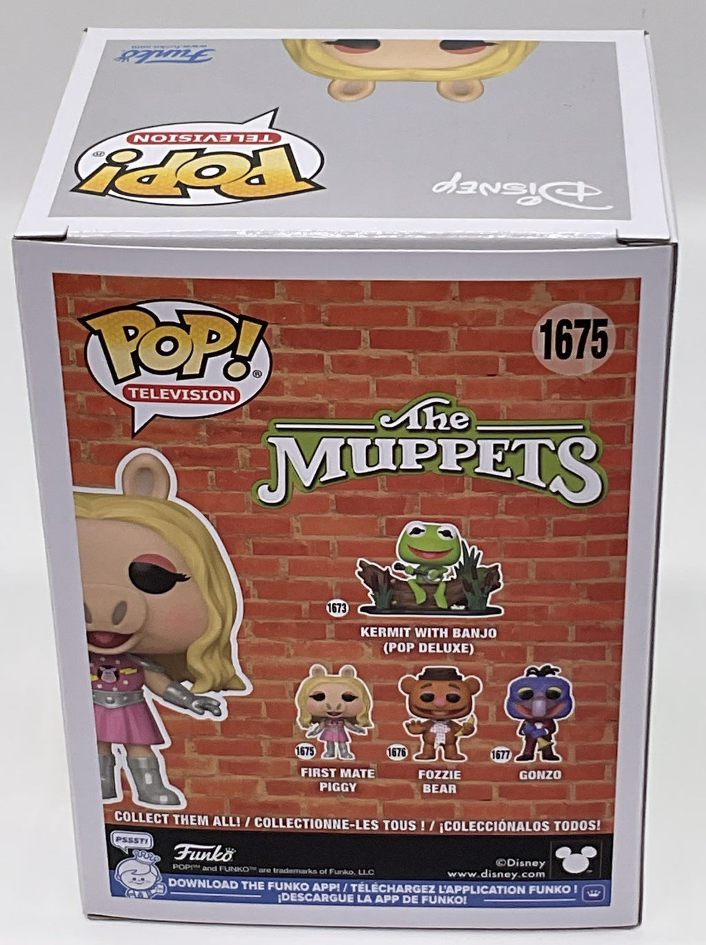 The Muppets First Mate Piggy Pop #1675 Funko Pop 2025 Miss Piggy