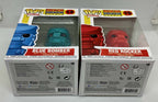 Rock Em Sock Em Robot Funko Pop Retro Toys 2 piece set Blue Bomber + Red Rocker