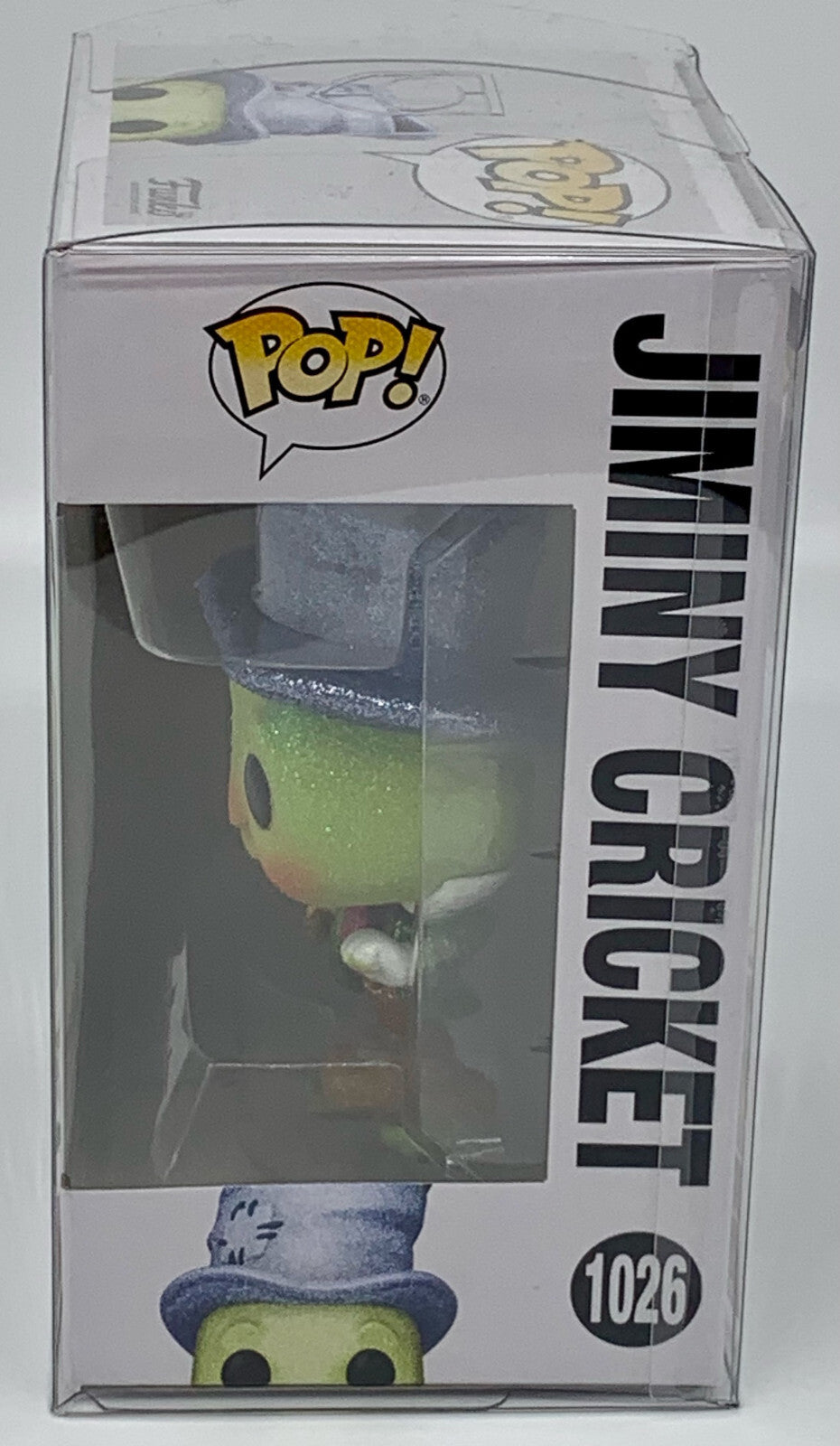 Jiminy Cricket Pop #1026 Disney Pinocchio Diamond Collection Funko Pop Protector